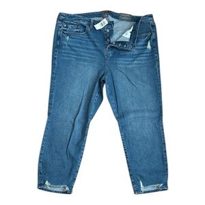 NWT Torrid High-Rise Straight Jeans, W:21”, R:8”, I:26”, L:39”